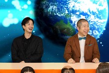 左から、竹財輝之助、ハライチ澤部