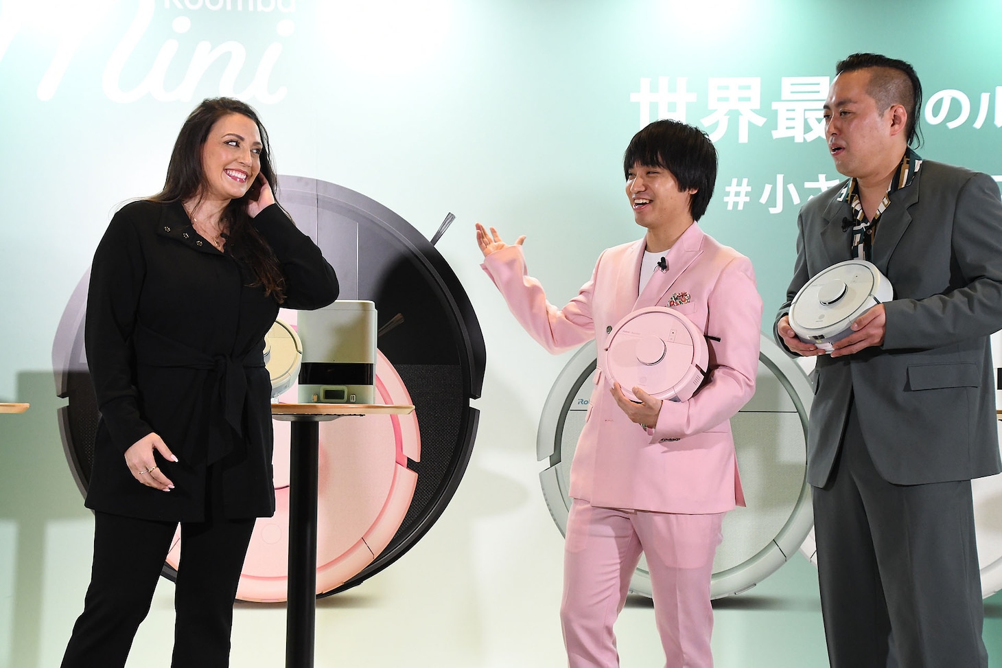 エバース、ルンバを4台もらう