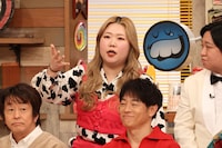 マリーマリー・えびちゃん（中央）ら