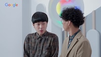 たくろうが出演するGoogleの新CMより