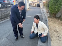 浦和の街を取材するゲスとあんた