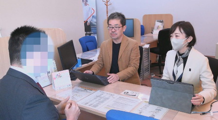 「1年先へ行ってみた」のワンシーン