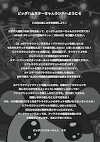 「インポッシブルの生きるか死ぬかシリーズ 100万円で救え！ビッグハムスターちゃんランド 入園料1000円」フライヤー（裏）