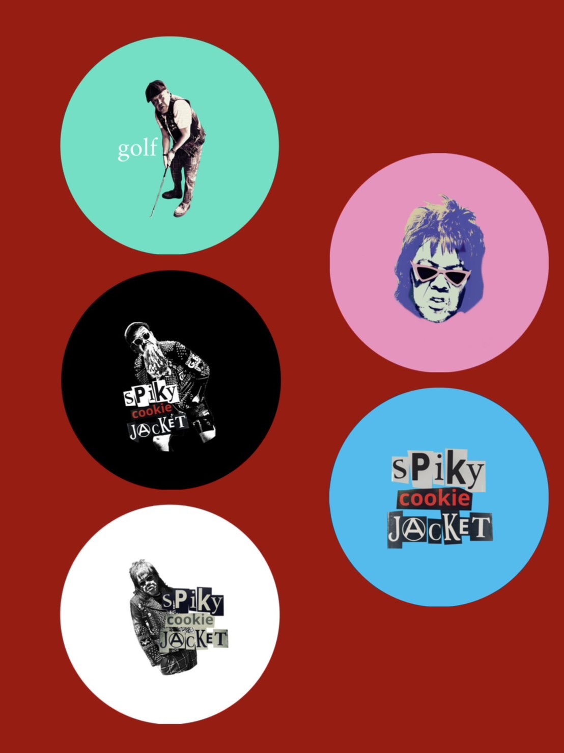 野性爆弾くっきー！が写経の如く制作した鋲ジャンを展示、チクチクチクの繰り返し