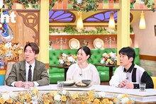 ゲストの村上信五、井川遥とレギュラーのロザン菅