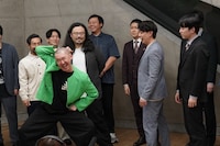 「耳スピ売る1グランプリ キックオフ特別公演」の囲み取材より