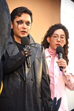 「ザ・クロウ」の大ヒット祈願イベントに登場した、たくろう