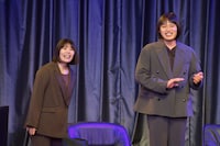 左から、カーネーション吉田、レインボー池田