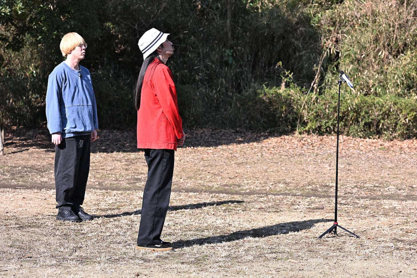 「中声対決」企画のワンシーン