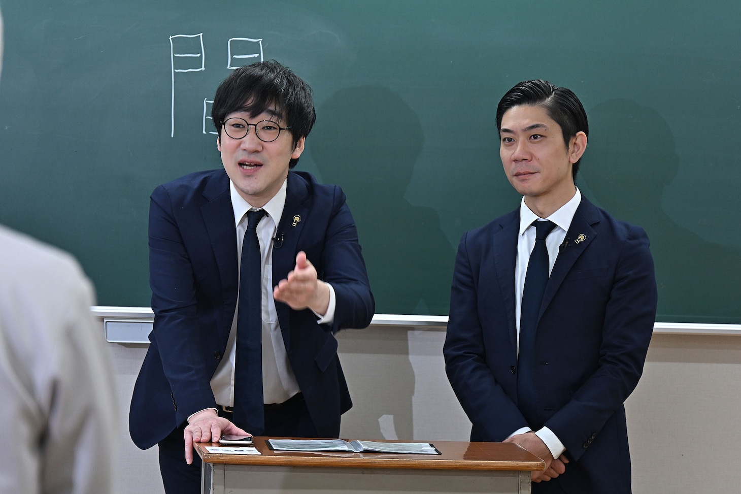 キュウによる授業の様子