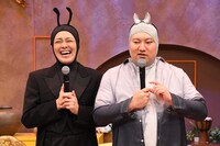 くりぃむしちゅー有田とロングコートダディ兎