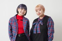 おなご。左からそら、かすみん