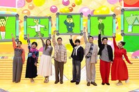 「潜入！リアルスコープ」に出演する（左から）井上清華アナ、三田寛子、ゆうちゃみ、南海キャンディーズ山里、七五三掛龍也、ヤーレンズ、平野ノラ