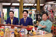 左からヤーレンズ、ナインティナイン岡村