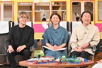 左から、石田健、進藤晶子、加藤浩次