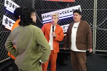 口喧嘩最強コンビを決めるバトル、カナメストーンが仲のよさで豪快キャプテンを攻撃