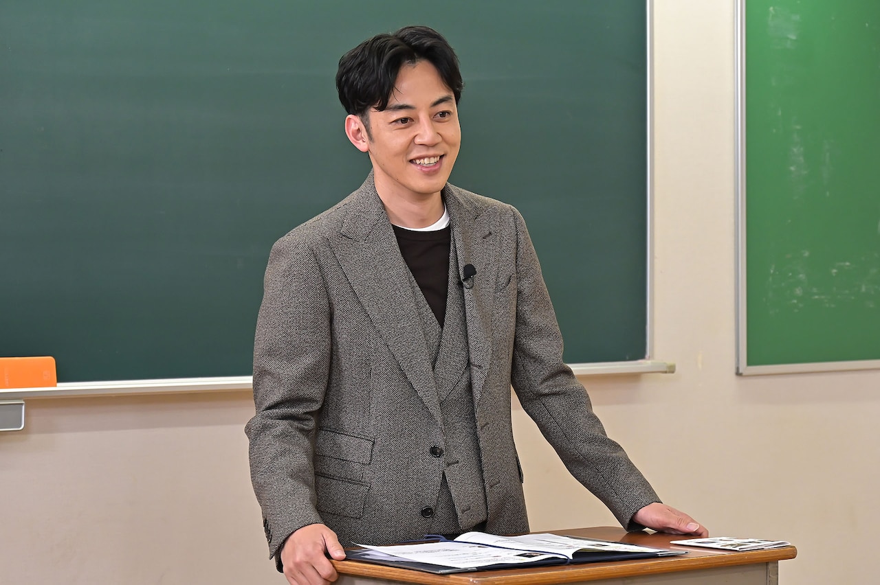 熱血授業を繰り広げるキングコング西野