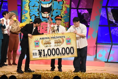 「ワタナベお笑いNo.1決定戦2026」で優勝したファイヤーサンダー