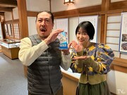 「笑い飯西田のてくてく大喜利」の（左から）笑い飯・西田、上地由真