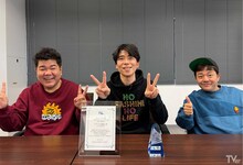 「ゴリパラ見聞録」の（左から）ゴリけん、パラシュート部隊