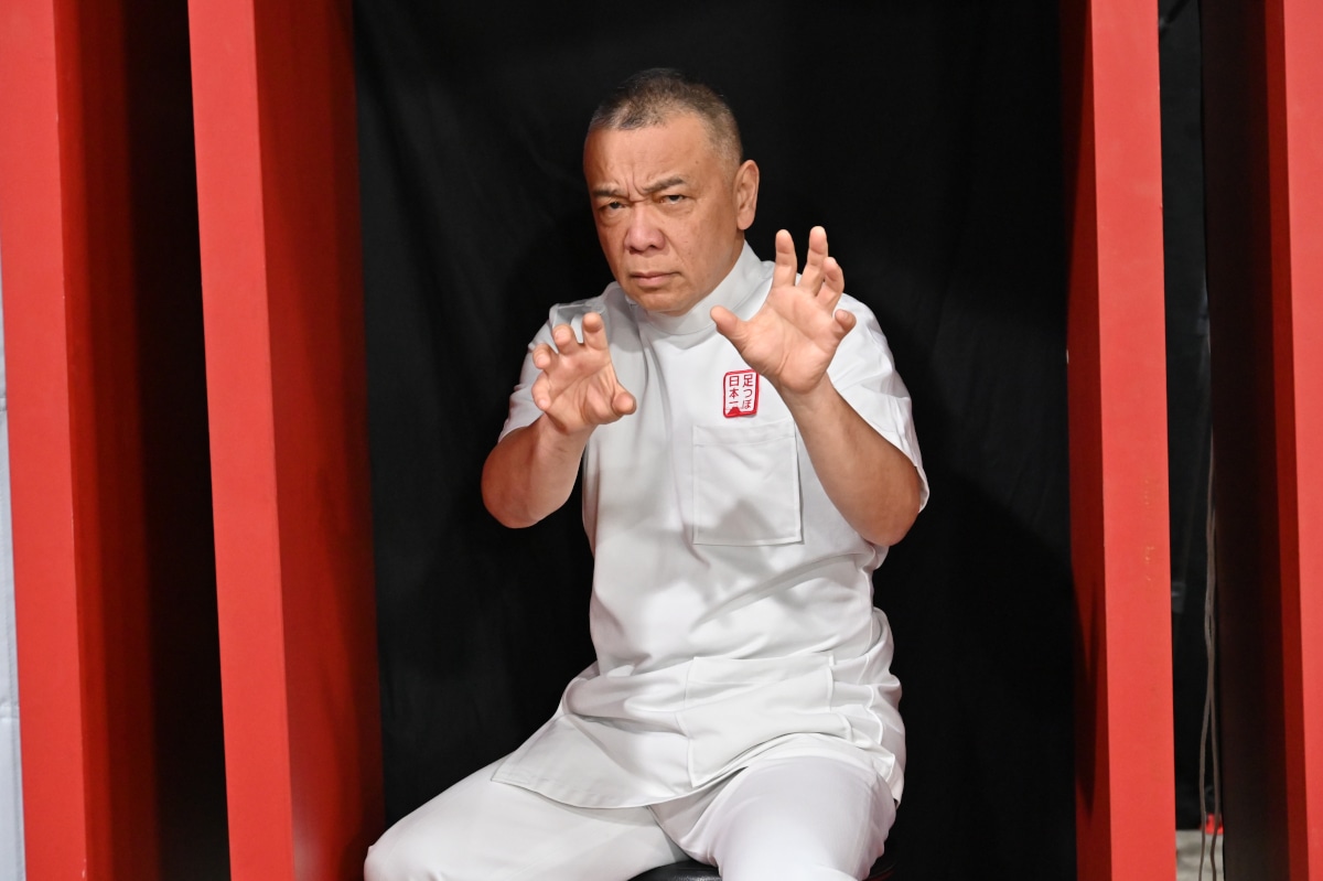 足ツボ師の與那嶺茂人氏