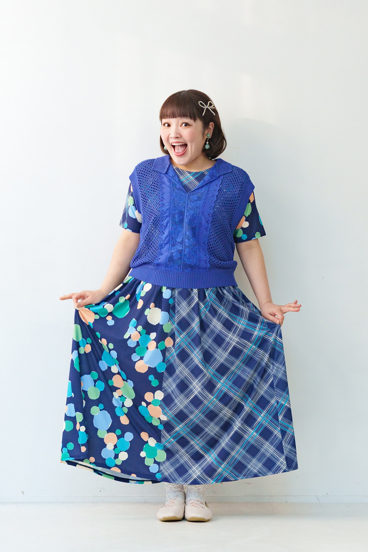 チルネイビー（ワンピース）