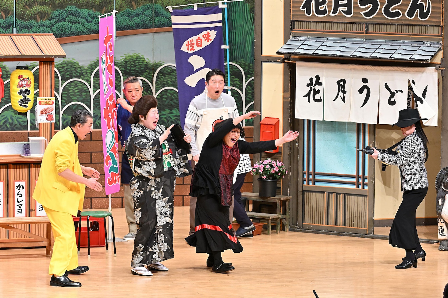 3月21日放送の「よしもと新喜劇『4座長の、マシンガンをぶっ放せ！』」より