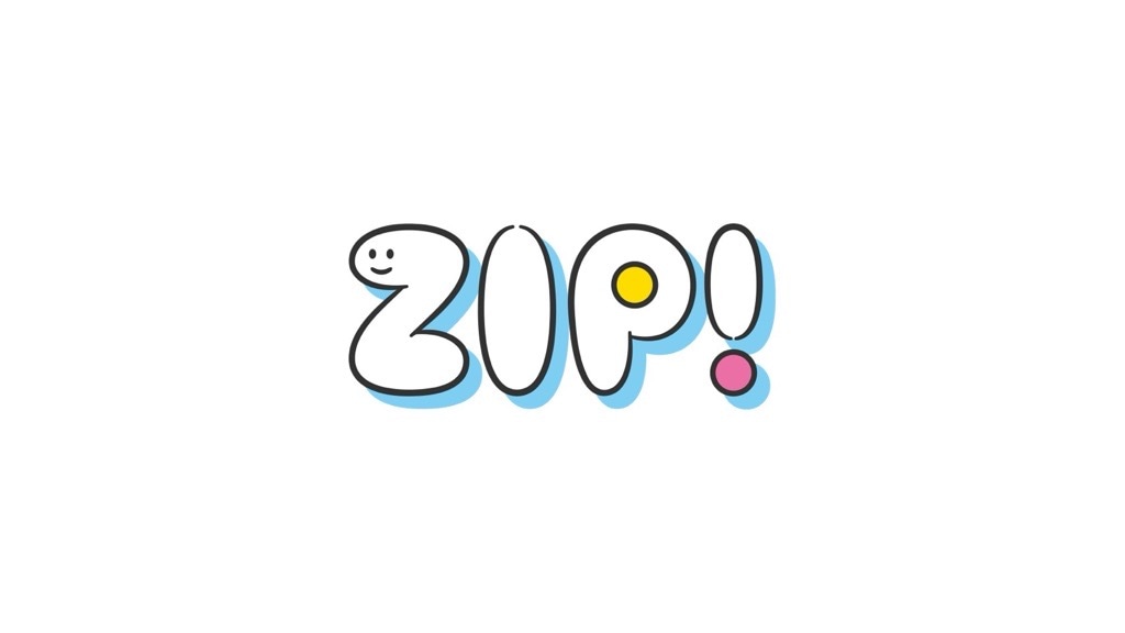 「ZIP!」の新ロゴ