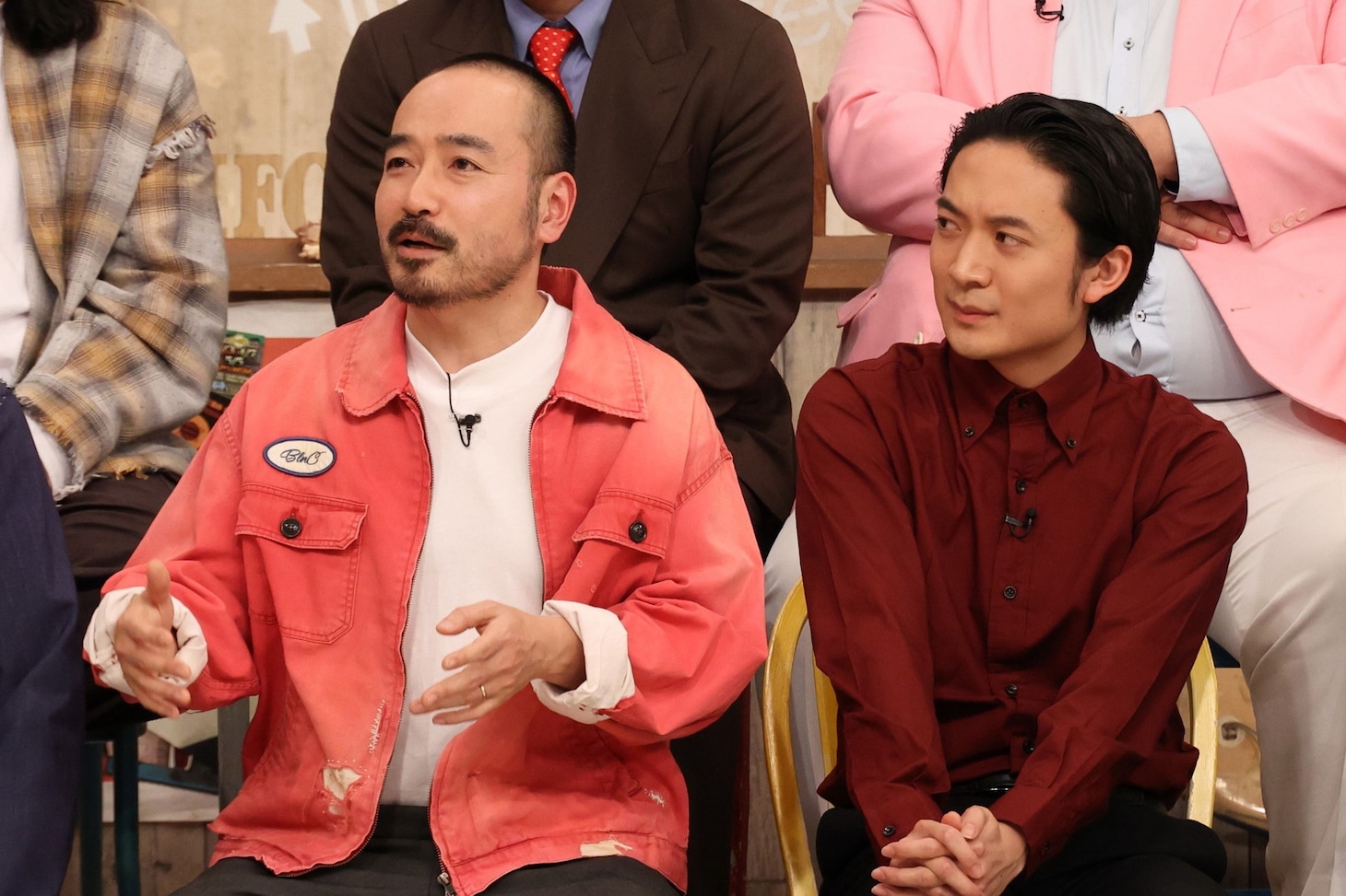 左から、かもめんたる・う大、友田オレ