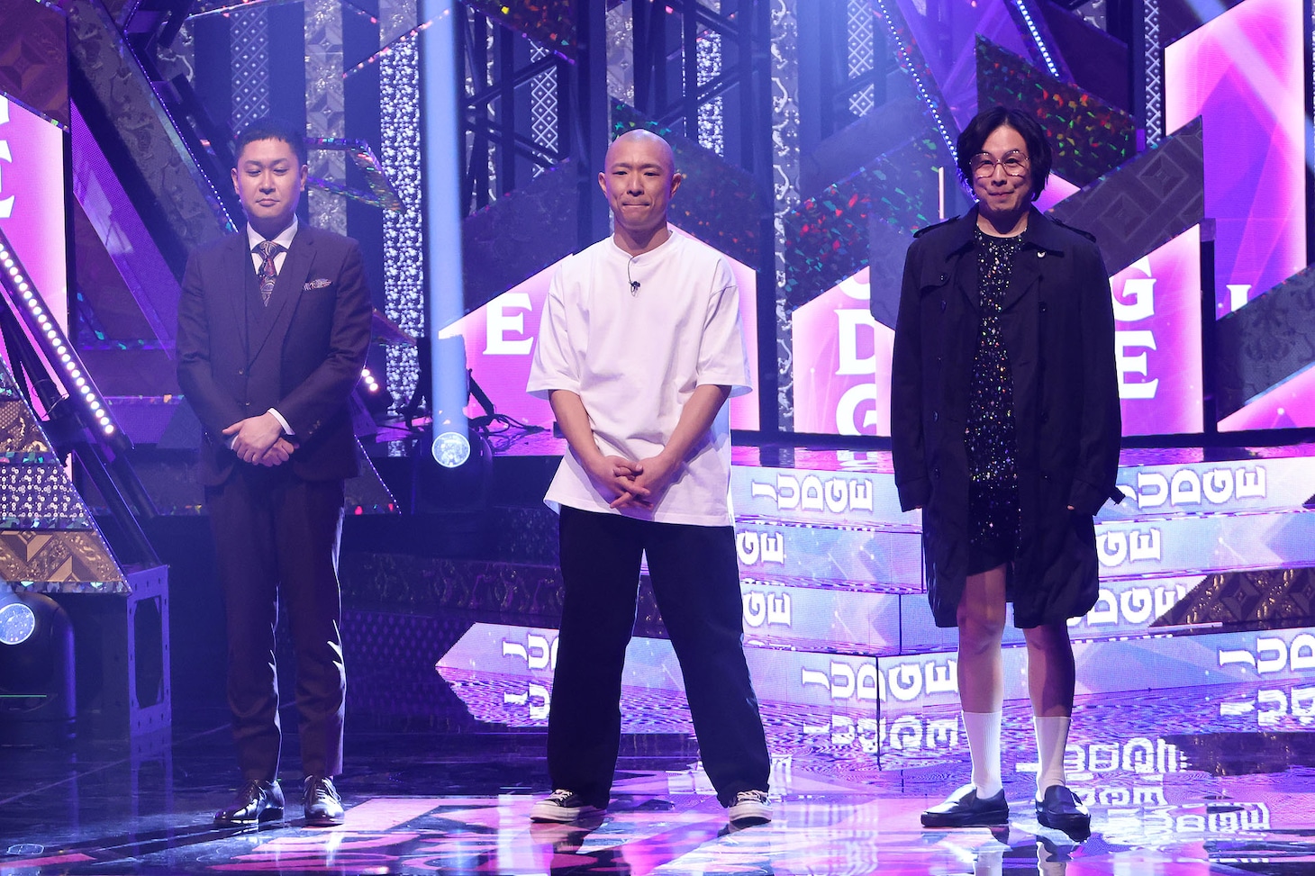 最終審査の結果を待つドンデコルテ渡辺銀次、今井らいぱち、トンツカタンお抹茶