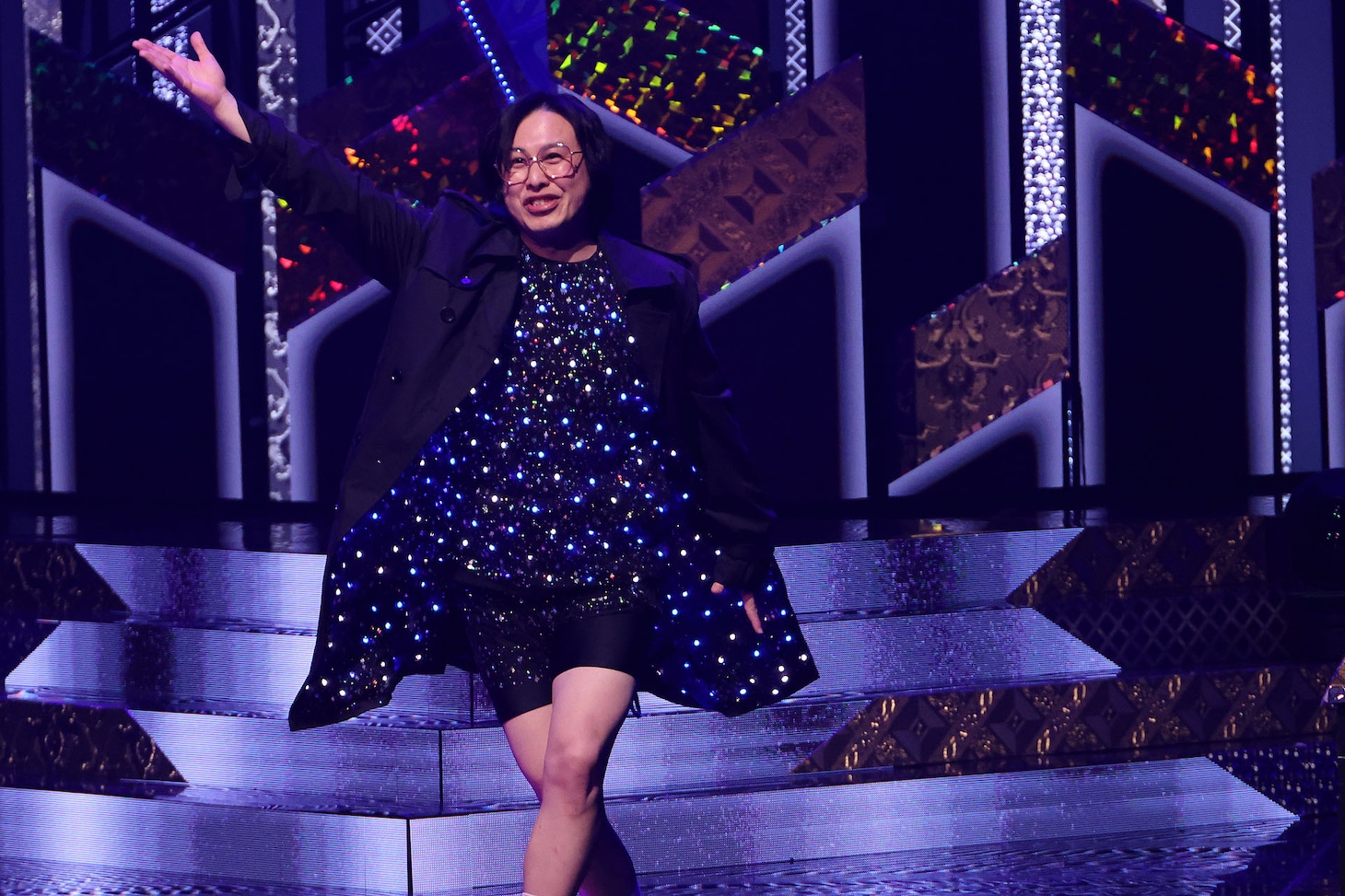 2本目のネタを披露するトンツカタンお抹茶