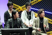 「ホストーーク」に参加する山本裕典、軍神ら