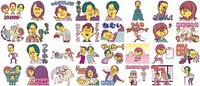 「正解の無いクイズ」LINEスタンプ