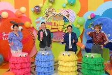 左から、横澤夏子、東野幸治、ダイアン津田、松倉海斗