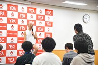 今井らいぱちによる特別授業の様子