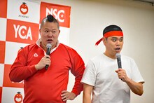 左から、しんや、ななまがり初瀬