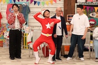 左から、スカチャン・ヤジマリー。、5GAP、ザブングル加藤