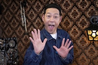 「アニメダマ」MCの東野幸治 ©フジテレビ