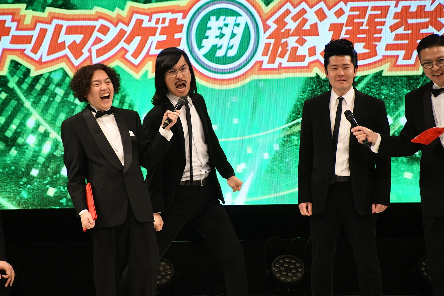 「取り消してくれー！」と叫ぶジョックロック・福本ユウショウ