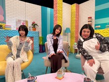 左から、あの、本田翼、紅しょうが・熊元プロレス