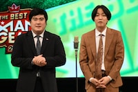 「THE BEST OF MANGEKI 2026」でネタを披露する例えば炎