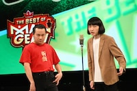 「THE BEST OF MANGEKI 2026」でネタを披露するイチゴ