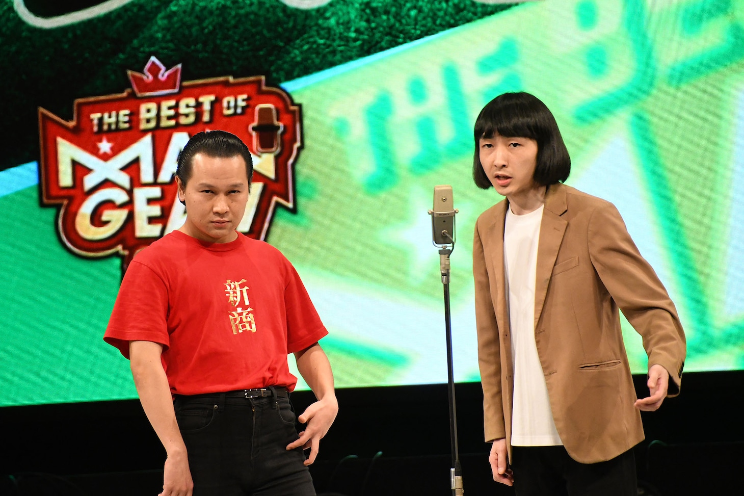 「THE BEST OF MANGEKI 2026」でネタを披露するイチゴ