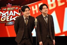 「THE BEST OF MANGEKI 2026」でネタを披露するダイタク