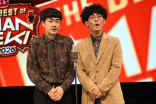 「THE BEST OF MANGEKI 2026」でネタを披露するたくろう