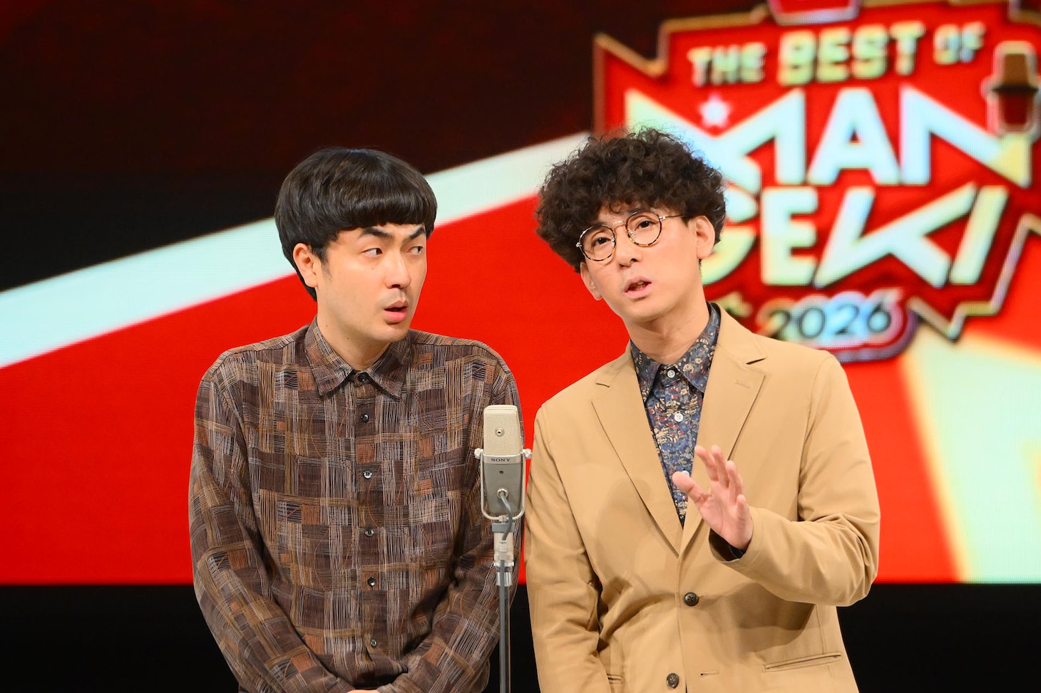 「THE BEST OF MANGEKI 2026」でネタを披露するたくろう（写真提供：吉本興業）