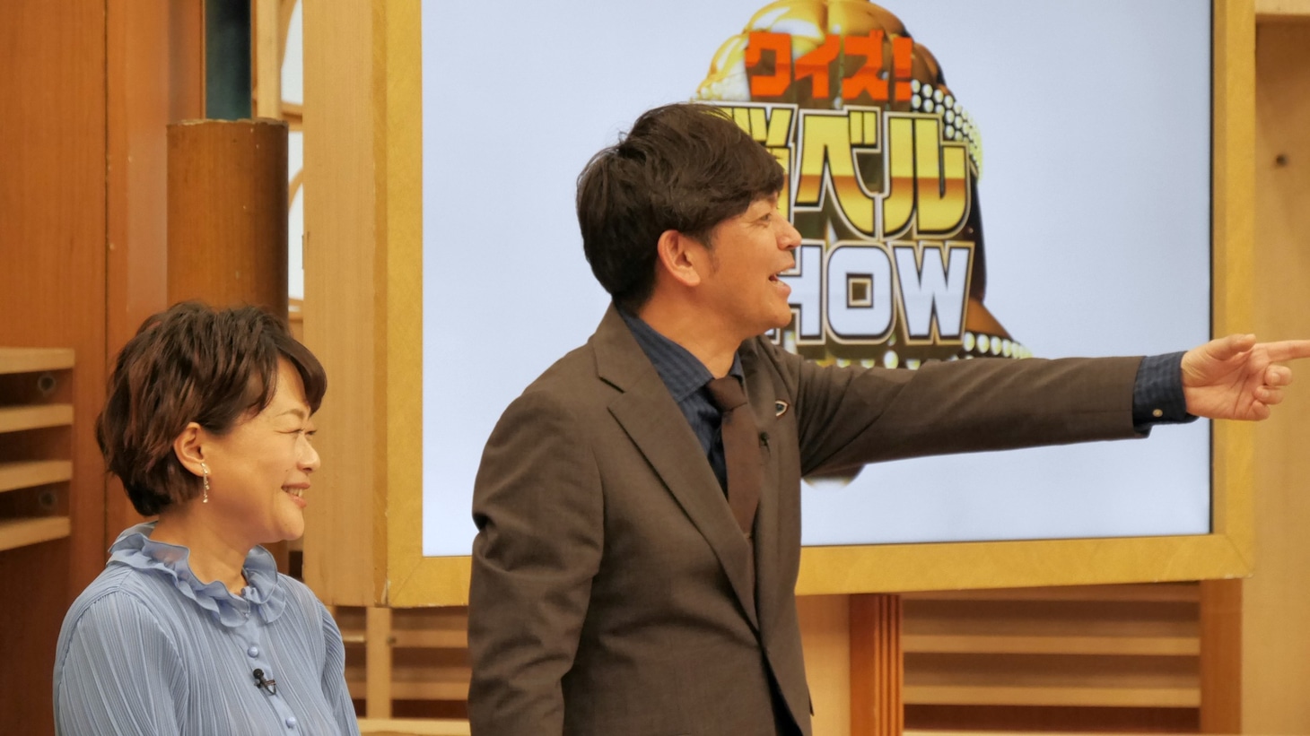 ますだおかだ岡田と川野良子アナ