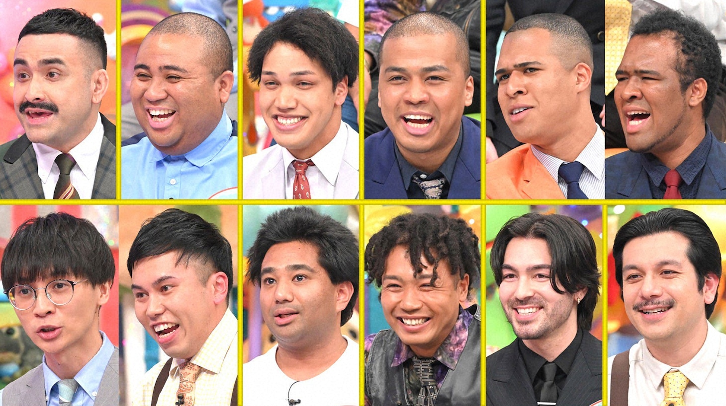 「アメトーーク！」の「ハーフ芸人～シーズンII～」出演者たち