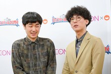 囲み取材に応じたたくろう（写真提供：吉本興業）