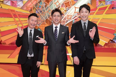 かまいたちと小泉孝太郎（中央）